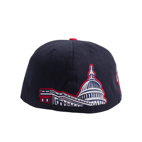 WASHINGTON BLACK SENATORS FITTED HAT - Allstarelite.com