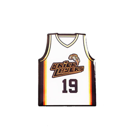 WHITE AALIYAH BRICK LAYERS JERSEY PIN - Allstarelite.com