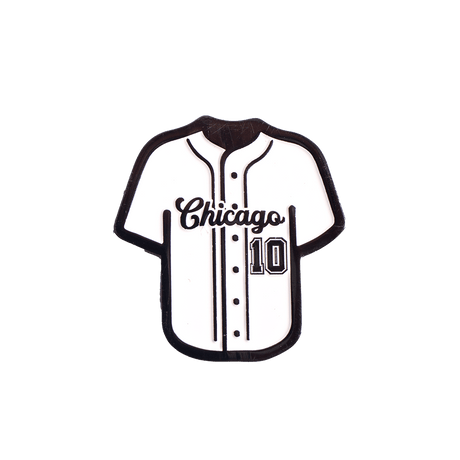 WHITE CHICAGO AMERICAN GIANTS JERSEY PIN - Allstarelite.com