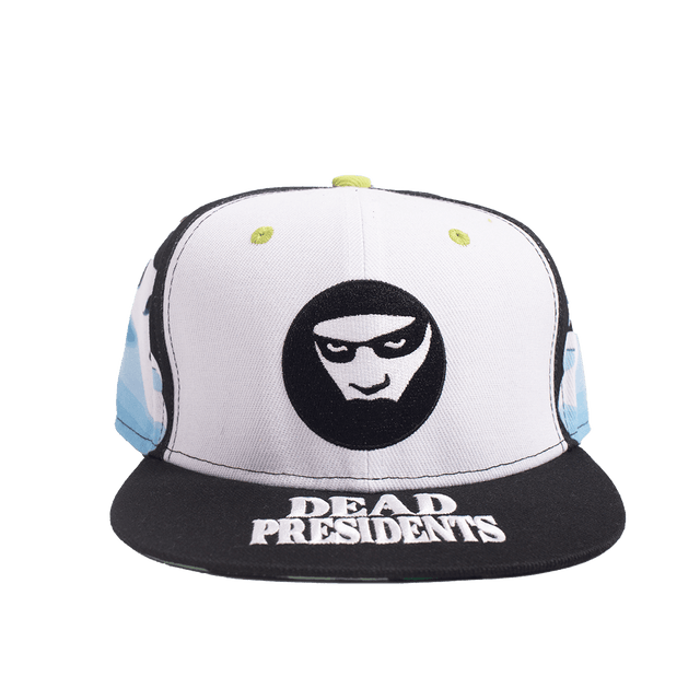 WHITE DEAD PRESIDENTS SNAPBACK - Allstarelite.com