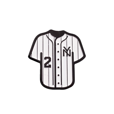 WHITE NEW YORK BLACK YANKEES JERSEY PIN - Allstarelite.com