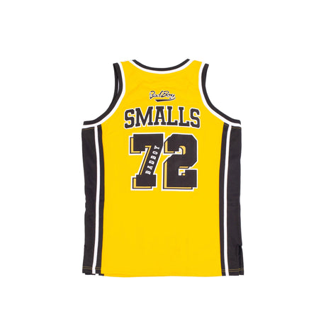 YELLOW BIGGIE SMALLS BADBOY BASKETBALL JERSEY - Allstarelite.com