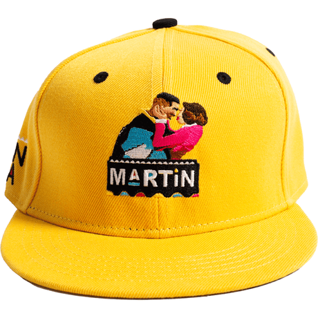 YELLOW DAMN GINA FITTED HAT - Allstarelite.com