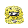 YELLOW MARTIN SPRAYPAINT SNAPBACK - Allstarelite.com