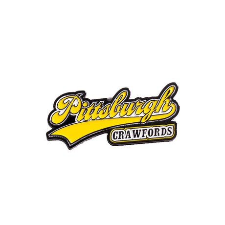 YELLOW PITTSBURGH CRAWFORDS PIN - Allstarelite.com