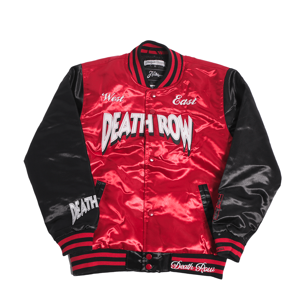 YOUTH DEATHROW SATIN JACKET RED - Allstarelite.com