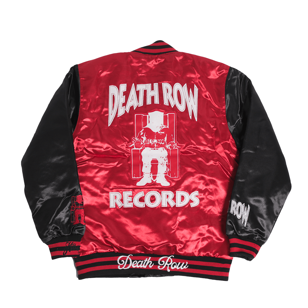 YOUTH DEATHROW SATIN JACKET RED - Allstarelite.com